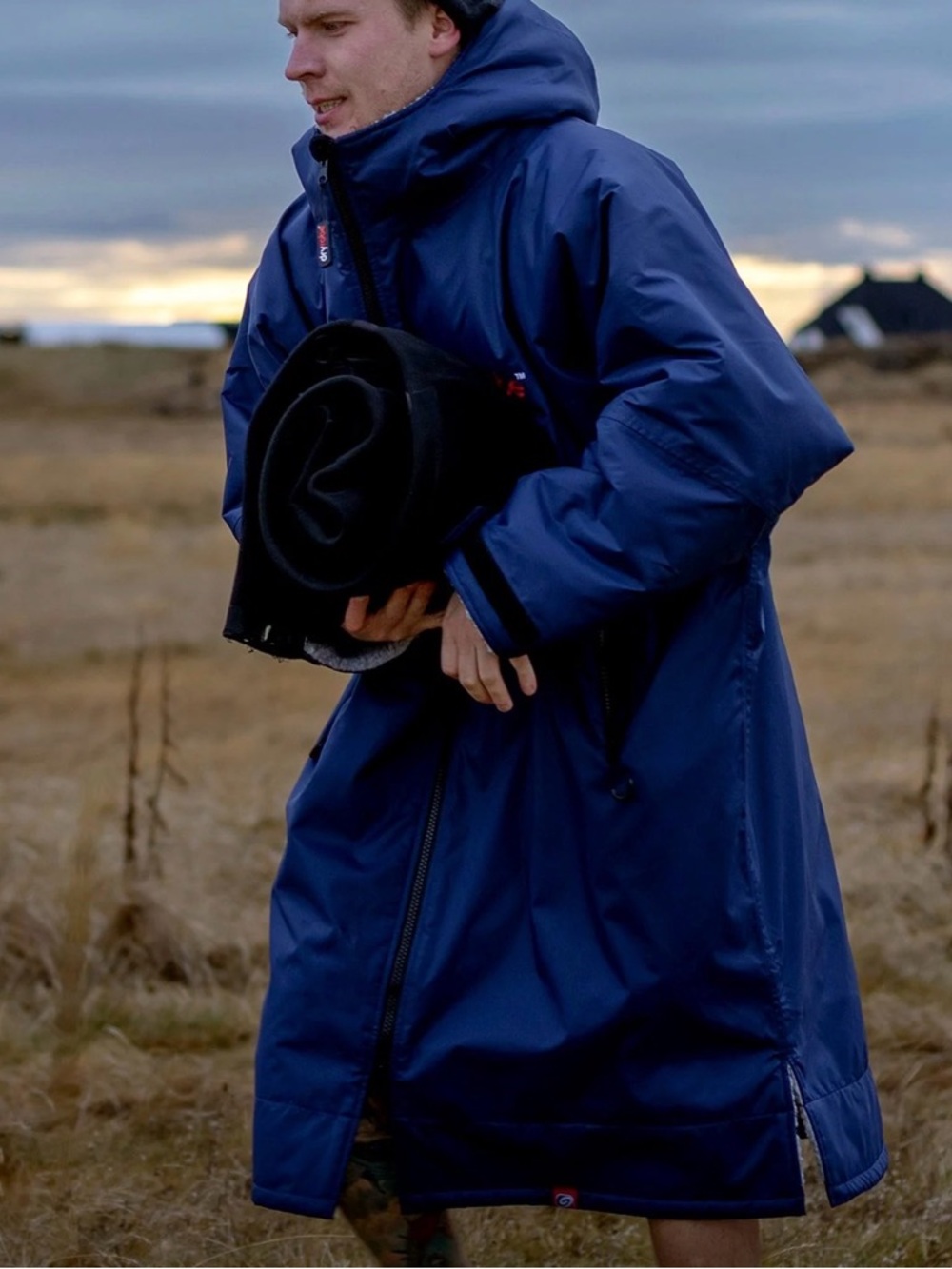 Navy/Gray Advanced Training Dry Robe - Picture 6 of 9